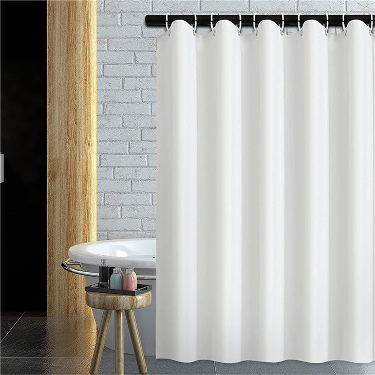extensible shower curtain