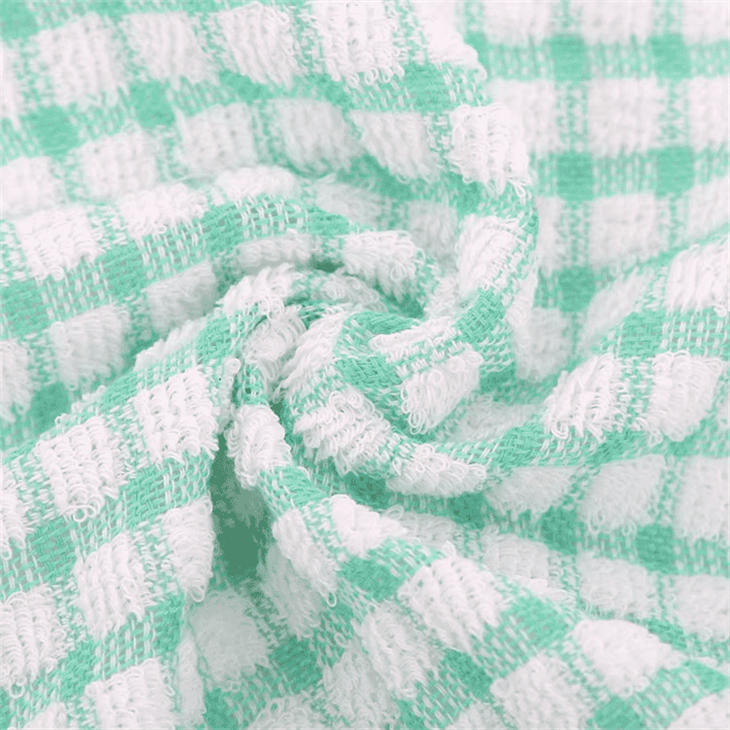 Cotton Checkered Super Absorption Hand Towel