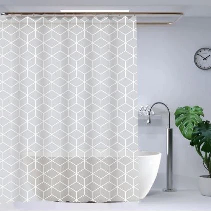Grey Fabric Shower Curtain best