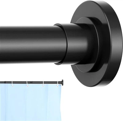 Roestvrij staal uitbreidbare douchegordijnroede badkamer accessoires